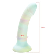 🍆 Realistic Liquid Silicone Dildo – Strong Suction Cup Pleasure Toy