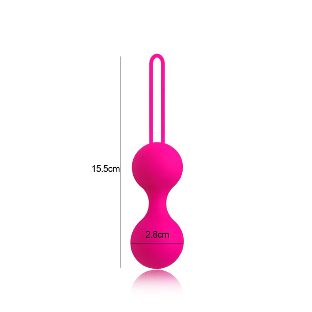 💜 Silicone Kegel Balls – Vaginal Ben Wa Beads Tightening Exerciser for Women