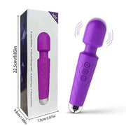 💖 Powerful Silicone Clitoral & G-Spot Vibrator – Multi-Mode AV Massager