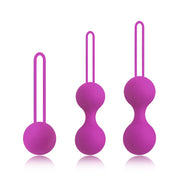 💜 Silicone Kegel Balls – Vaginal Ben Wa Beads Tightening Exerciser for Women