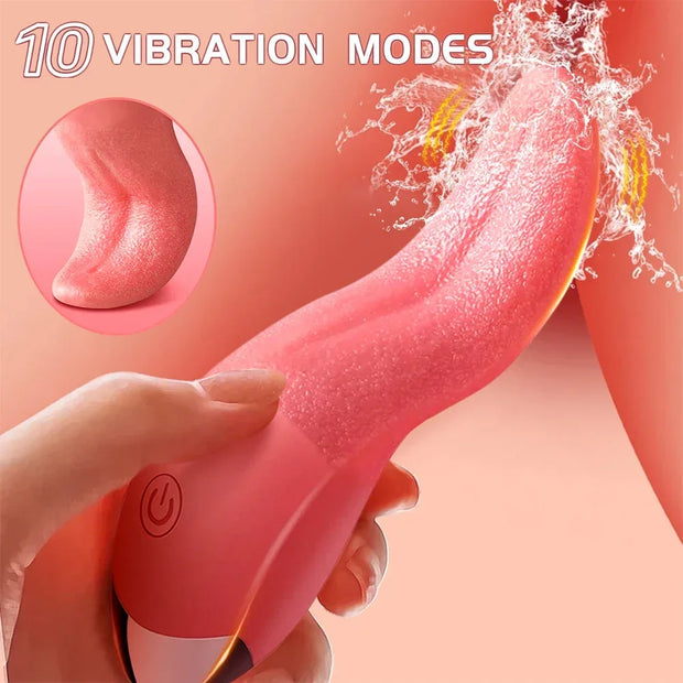 🌹 Rose Tongue Licking Swing Vibrator – 3-in-1 Pleasure Tool for Women