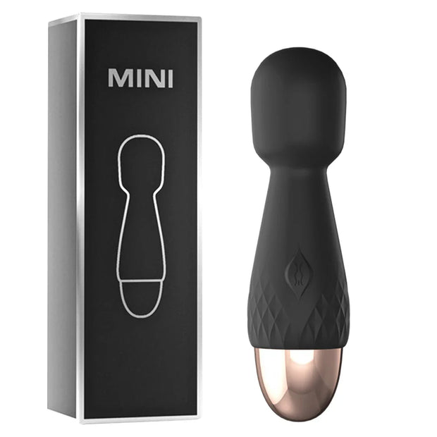 🔮 10 Modes Mini Vibrator – USB Rechargeable Clitoral & G-Spot Massager