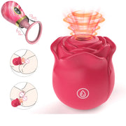Powerful Rose Sucking Vibrator – Clit & G-Spot Stimulator 🍑