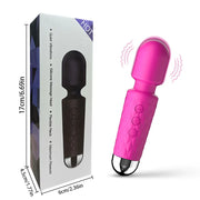 💖 Powerful Silicone Clitoral & G-Spot Vibrator – Multi-Mode AV Massager