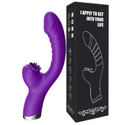 Tongue Licking Vibrator 💋 2-in-1 Clitoral & G-Spot Stimulator – Little Secret Store