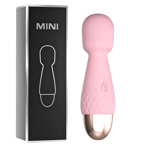 🔮 10 Modes Mini Vibrator – USB Rechargeable Clitoral & G-Spot Massager