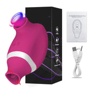 2-in-1 Clit Sucker & Licking Vibrator 💦 | Little Secret Store