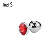 💎 Metal Diamond Anal Plug – Multi Size Pleasure