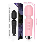 🔹 20 Speeds Powerful AV Vibrator – Clit & G-Spot Stimulator