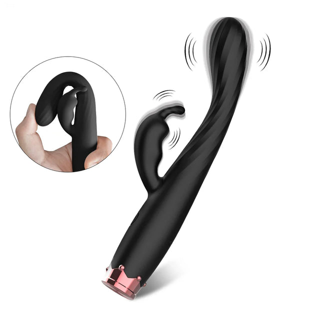 Beginner G-Spot Rabbit Vibrator for Women – Clit & Vagina Stimulator 💖