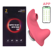 Wearable Panty Vibrator with Clit Sucker 💦 App-Controlled | Little Secret Store